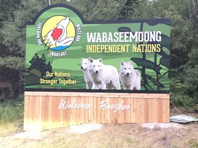 Wabaseemoong Independent Nations is located approximately 100 kilometres north of Kenora on the Minaki highway.