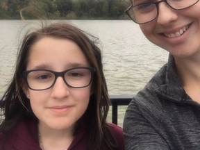 Little Sister Leona of Southampton and Big Sister Kelsey, formerly of Owen Sound and of Durham, and have been matched for three years and have continued to meet virtually through the pandemic. Their first meeting in 2017 was at Fairy Lake in Southampton.