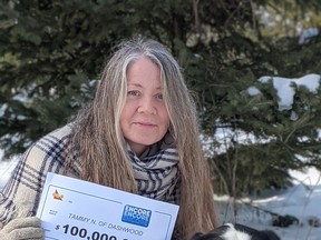 Tammy Noyes of Dashwood is the recent winner of $100,000 in an Encore draw.