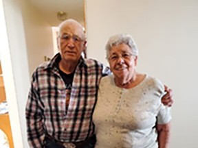 Frank and Fern Geinger have been married for 68 years