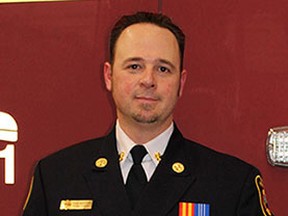 The City of Fort Saskatchewan and Fort Saskatchewan Fire Department welcomed a new fire chief, Todd Martens, on Feb. 17. Photo Supplied.