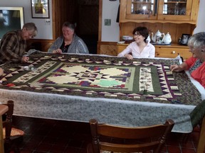 One of two quilts donated to Carveth Care Centre by the Stone Bridge Quilters. Supplied photo