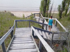 Pinery Provincial Park's 2.6 km Wilderness Trail includes a boardwalk to the shore of Lake Huron and a lookout. File photo/Handout