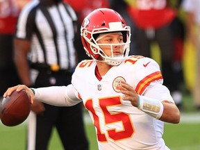 Kansas City quarterback Pat Mahomes leads an explosive offence into Sunday's Super Bowl