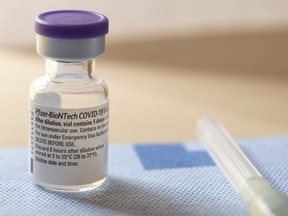 Pfizer-BioNTech COVID-19 vaccine .