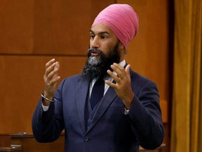 New Democratic Party leader Jagmeet Singh.