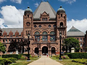 File: The Ontario legislature.