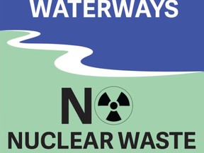 Protect Our Waterways-No Nuclear Waste