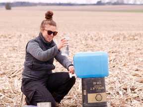 Staff are monitoring adjacent subwatersheds within the project area, one with cover crops and one without, to track the changes in water quality