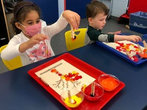 Fabulous colouring happening at Timberlea Public School