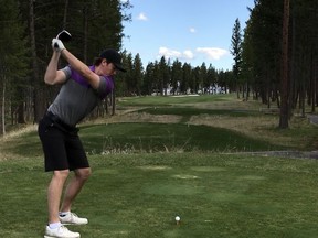 Canmore golfer Matt Bean will be playing in the Mackenzie-Tour/PGA Tour Canada Qualifier this May. Photo submitted.
