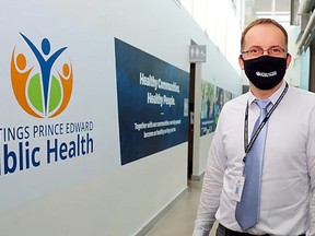 Dr. Piotr Oglaza, medical officer of health at Hastings-Prince Edward Health is barring visitors to this region from high-infection zones in Ontario from booking local hotels, personal services or eating inside restaurants to limit spread of COVID-19 virus. POSTMEDIA FILE PHOTO