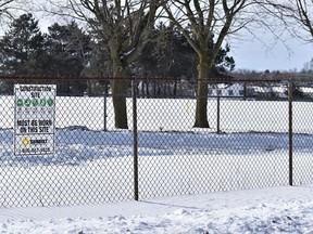 The City of Belleville is asking residents of Hillcrest neighbourhood to join a public online meeting Feb. 24 to field ideas for the development of the former Hillcrest Public School property into a community green space. DEREK BALDWIN