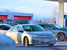 Gasoline prices rose to as high as 122.9 cents per litre at some fuel stations in Quinte on the weekend and as of midday Tuesday prices were still as high as 121.9 cents per litre in Belleville. DEREK BALDWIN