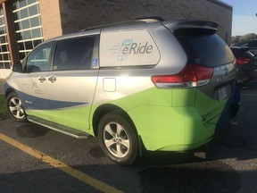 Brant County's eRide service is operated under contract by BTS Network.