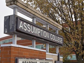 A COVID-19 outbreak has been declared at Assumption College, which remains open.