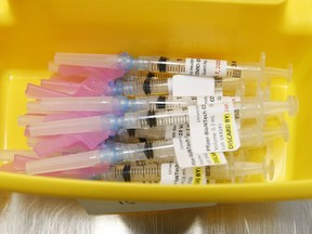 The Haldimand Norfolk Health Unit held a test run COVID-19 community vaccination clinic in Vittoria last week.