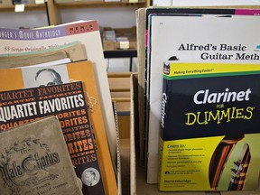 The annual Brantford Symphony Orchestra Book Fair this year was an online auction.