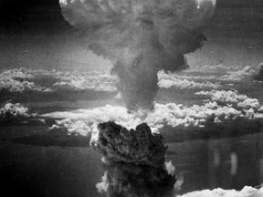 The world lived under the dread shadow of a nuclear mushroom cloud during the Cold War. Courtesy Live Science