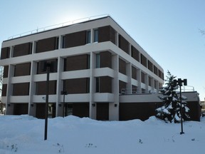 Cornwall's justice building, home to social services offices as well as the Cornwall Police Service's headquarters. Photo taken on Thursday February 4, 2021 in Cornwall, Ont. Francis Racine/Cornwall Standard-Freeholder/Postmedia Network