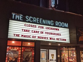 The Screening Room, a three-screen independent movie theatre in downtown Kingston, has raised $100,000 through a seat sponsorship campaign to help cover the losses incurred during the pandemic.
