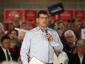 Mike Bossio will run once again as Liberal candidate in Hastings–Lennox and Addington in the next federal election. Bossio first won the riding in 2015 but lost it to Conservative Derek Sloan in 2019. He's pictured at a Liberal event in Napanee on Dec. 19, 2018.