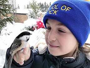 Ten-year-old Lucy Harrison has been recognized by Ducks Unlimited Canada for volunteering at Hilliardton Marsh.