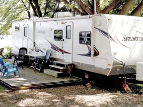 People who live in their camper trailers in Sundridge while building a home in the village are now required to follow rules during the construction phase. Postmedia File Photo