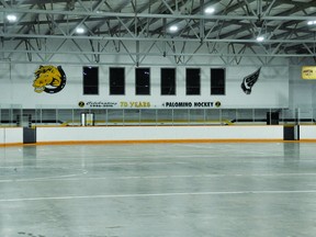Tom Hornecker Recreation staff removed the ice from the arena on Thursday after Nanton Town counciil decided Feb. 1 to have the ice taken out.