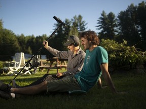 Josh Murphy, left, and Tyson Burger, and friends and filmmakers who both hail from the Ottawa Valley and are making a feature-length documentary about the region titled 'The Heart of the Valley.' Filming took place in 2020 and they are currently editting the documentary together, working towards an August 2021 release.