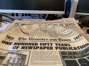 Objects recovered from the newsroom connect us to our past, including past milestones.