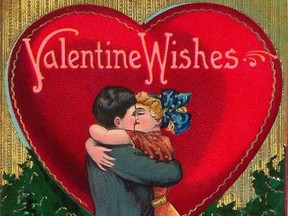 A Valentine's Day postcard from the collection of the Stratford-Perth Archives.

STRATFORD-PERTH ARCHIVES