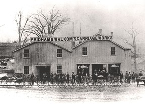 The Pridham & Walkom's Carriage Works in Stratford

Stratford-Perth Archives