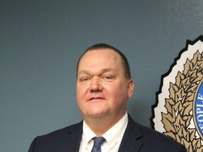 Sarnia police Chief Norm Hansen