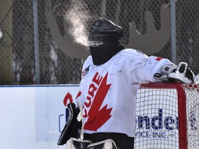 The 7th annual World's Longest Hockey Game concluded on Feb. 15 after raising $1.5 million for cancer research. Ed Kaiser/Postmedia Network.