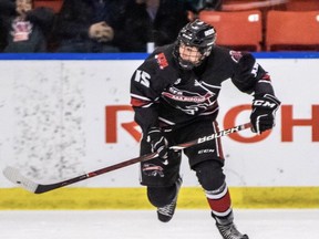 Cody Pisarczyk, a 16-year old forward from Airdrie, signed a Letter of Intent with the Spruce Grove Saints for the 2021-2022 season. Submitted photo.