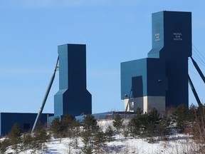 Glencore's Nickel Rim South Mine in Greater Sudbury, Ont. on Monday February 1, 2021.