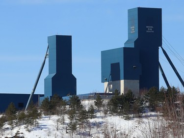 Glencore's Nickel Rim South Mine in Greater Sudbury, Ont. on Monday February 1, 2021. John Lappa/Sudbury Star/Postmedia Network