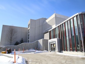 Alphonse-Raymond building at Laurentian University in Sudbury, Ont. on Monday February 1, 2021. John Lappa/Sudbury Star/Postmedia Network