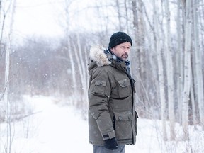 Billy Campbell appears as Detective John Cardinal in Cardinal. The show was shot in Sudbur and North Bay. (CNW Group/CTV)

See Release C3829