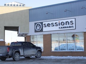 Sessions Cannabis store is all set to open in Timmins on Thursday, Feb. 25. They are located in the plaza at 425 Algonquin Blvd. E., Unit 4, filling the commercial space previously occupied by Party Hat.

RICHA BHOSALE/The Daily Press