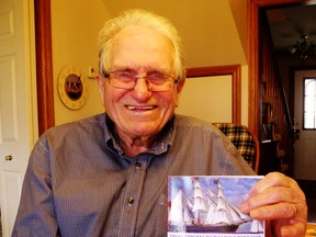 Former Haldimand-Norfolk MPP Gord Miller was thrilled with the publication of his biography From Stroma to Walpole Township: The History and Legacy of the Miller Clan of Walpole Township in 2018. Miller died Feb. 23 at the age of 96. – Monte Sonnenberg