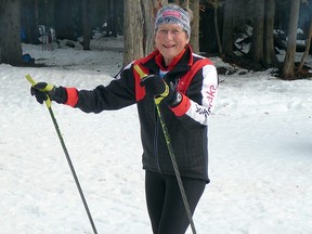 Shirley Pommier has spent the past 40 years or so taking part in masters sports.