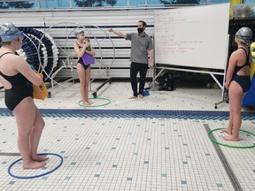 Strathcona County Swim Club SilverRays members have eagerly embraced the chance to get back in the pool over the last couple weeks.
Photo Supplied