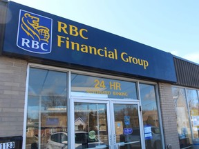 The RBC branch on Lakeshore Road in Sarnia is scheduled to close in July. The bank said it will merge with its Lambton Mall branch.