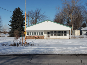 Shown is the property where the former Sweden Freeze restaurant was located on Charing Cross Road. A gas station and convenience store is proposed for the site. (Handout)