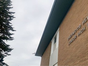 The provincial government announced 14 capital school projects this week, but a replacement school for Sherwood Heights Junior High was not included. Lindsay Morey/News Staff