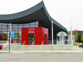 The Leduc Public Library reopened to the public on March 8. (File)