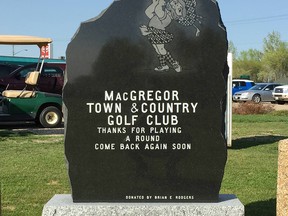 The MacGregor Town and Country Golf Club. (supplied photo)