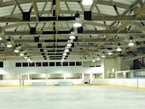 Steel columns will replace 17 solid timber posts supporting the 11 bowstring trusses above the ice pad at the East Ferris Community Centre as part of an project given a green light by council Thursday.
Submitted Photo